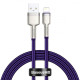 Кабель Baseus Cafule Metal Lightning 2.4A (2m) purple (CALJK-B05)