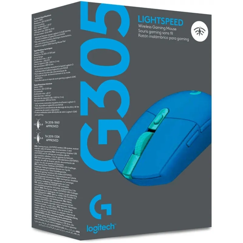 Logitech G305 Lightspeed Blue (910-006014)