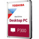 Накопитель HDD SATA 2.0TB Toshiba P300 5400rpm 128MB (HDWD220UZSVA)
