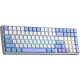 Клавиатура беспроводная Aula S100pro Red Switch White/Blue (6948391205762)