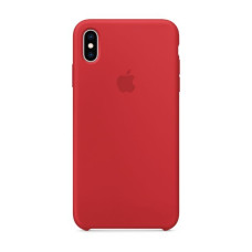 Apple Silicon Case iPhone Xs MAX (Red)