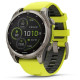 Garmin Fenix 8 47mm Solar Sapphire Titanium w. Amp Yellow/Graphite Silicone Band (010-02906-20,010-02906-21)