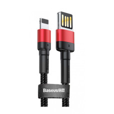 Кабель Baseus Cafule Lightning Special Edition 2.4A (1m) red/black (CALKLF-G91)