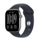 Смарт-часы Apple Watch Series 12 GPS 46mm Space Gray Aluminum Case with Navy Blue Sport Band - M/L (MJEJ4)