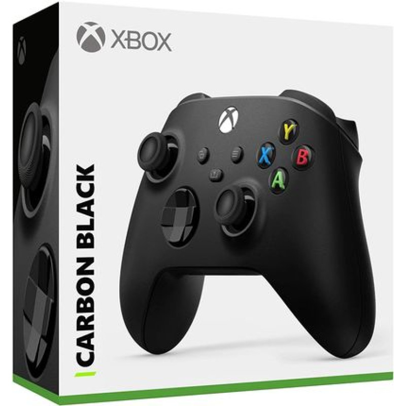 Геймпад Microsoft Xbox Series X | S Wireless Controller Carbon Black (XOA-0005,QAT-00001,QAT-00002,QAT-00007)