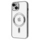 Чохол Metal Matte Case with Magnetic Ring iPhone 13 silver (54515)