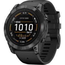 Garmin Epix Pro Gen 2 Sapphire 51mm Carbon G. DLC Tit. with Black Band (010-02804-00,010-02804-01)