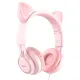 Гарнитура Hoco W36 Cat Ear (Pink)