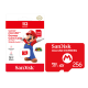 SanDisk 256 GB microSDXC Express для Nintendo Switch 2 (SDSQXFN-256G-GR6ZN)