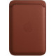 Apple Leather Wallet with MagSafe - Umber (MPPX3)