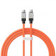 Кабель Baseus CoolPlay Series Fast Charging Type-C to Type-C 100W (1m) orange (CAKW000207)