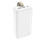 Портативний акумулятор HOCO J91B 30000mAh (2USB/Type-C, 2.1A) White