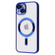 Чохол Metal Matte Case with Magnetic Ring iPhone 14 midnight blue (54512)