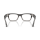 Ray-Ban Meta Blayzer Optics Gen2 Standard Matte Transparent Ice Grey / Clear Lenses (RW7001 8529 50-19)