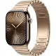 Apple Watch Series 11 GPS + Cellular 42mm Gold Tit. Case w. Gold Link Bracelet (MXMC3)
