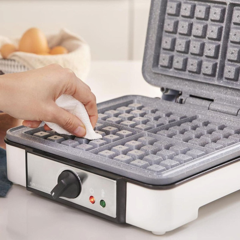Вафельница Cecotec Fun Gofrestone 4Inox (CCTC-08017)