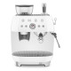 Рожковая кофеварка эспрессо SMEG (EGF03WHEU) built-in grinder - White