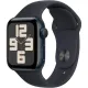 Apple Watch SE 2 GPS 40mm Midnight Aluminum Case with Midnight Sport Band S/M (MR9X3)