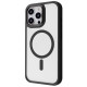 Чохол Proove Clear Essence Case with Magnetic Ring iPhone 15 Pro Max black (PCCEIP15PM02)