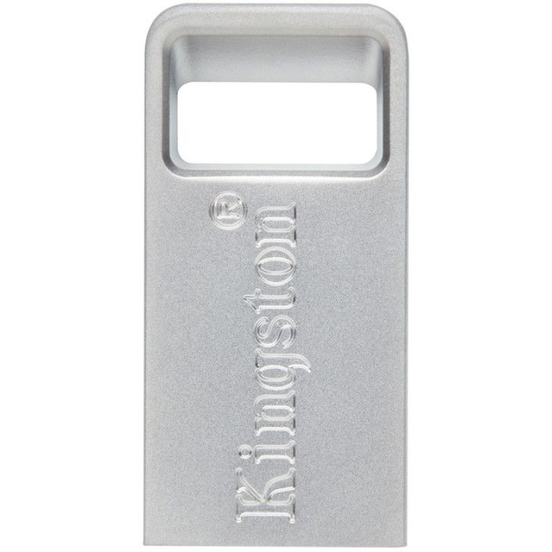 Накопичувач Kingston 128GB USB 3.2 Type-A Gen1 DT Micro R200MB/s Metal