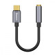 Перехідник AUX Baseus L54 Type-C to 3.5mm gray (CATL54-0G)