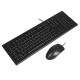 Комплект (клавіатура, миша) A4Tech KR-8572 Black