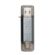 Флеш-накопичувач USB 3.0 128GB Type-C T&G 009 Star Series Silver (TG009TC-128GSL3)