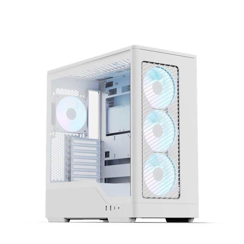 Корпус AeroCool D520A-WT-v1 White (ACCM-DS05143.21)