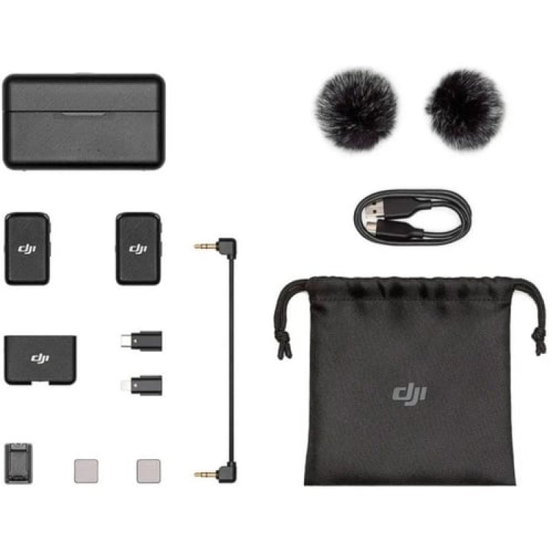 DJI Mic - 2 TX + 1 RX (CP.RN.00000197.01/CP.RN.00000198.01)