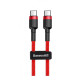 Кабель Baseus Cafule Type-C to Type-C PD 2 60W (2m) red (CATKLF-H09)