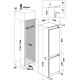 Вбудований холодильник Whirlpool WHC18 T311