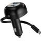 АЗП Proove Pulsar 65W (Type-C + USB) + Retractable Type-C Cable black (CCPR65110001)