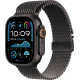Apple Watch Ultra 2 GPS + Cellular 49mm Black Titan Case with Black Titan Milanese Loop - Medium (MX5U3)
