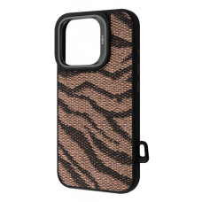 Чохол Kajsa Glamorus Collection with Magnetic Ring iPhone 16 Pro Max bronze (59666)
