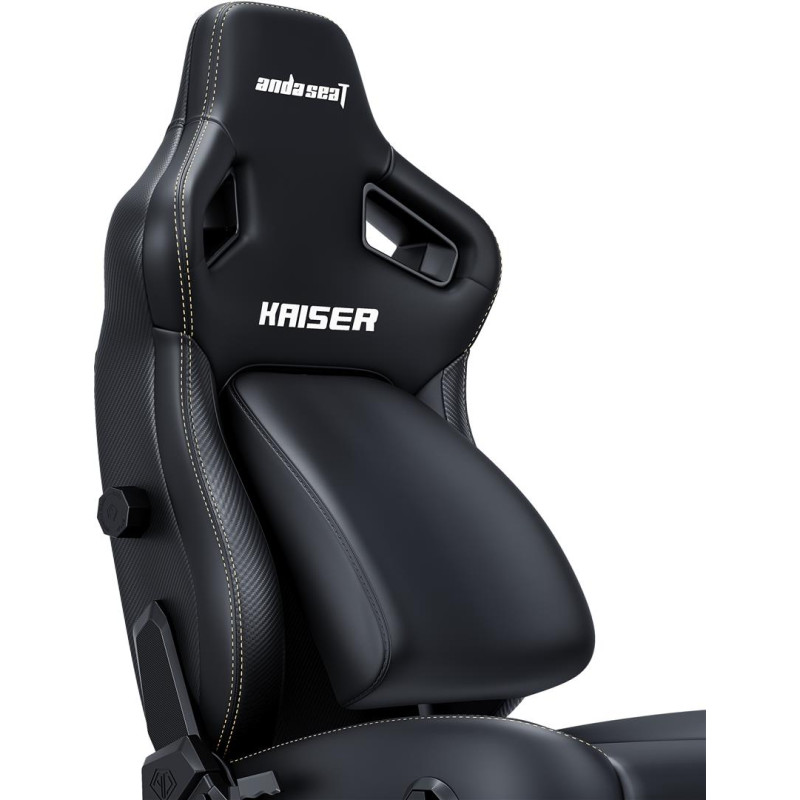 Кресло для геймеров Anda Seat Kaiser 4 Size XL PVC Black (AD12YDDC-XLL-20-B-PV/C)
