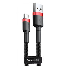 Кабель Baseus Cafule Micro USB 1.5A (2m) red/black (CAMKLF-C91)