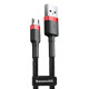 Кабель Baseus Cafule Micro USB 1.5A (2m) red/black (CAMKLF-C91)