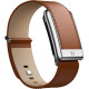 WHOOP LeatherLuxe Straight Band | Chestnut/Cream with Titanium - Size L для WHOOP 5 (810114362167)
