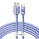Кабель Baseus Crystal Shine Series Fast Charging Type-C 100W (2m) purple (CAJY000505)