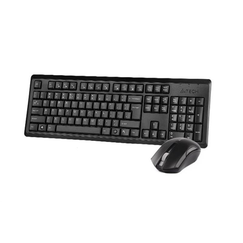 Комплект (клавиатура, мышь) беспроводной A4Tech 4200N (GR-92+G3-200N) Black