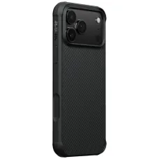 Pitaka Aramid ProGuard Case for iPhone 17 Pro Max - 600D Black/Grey Twill (KI1701MGPM)