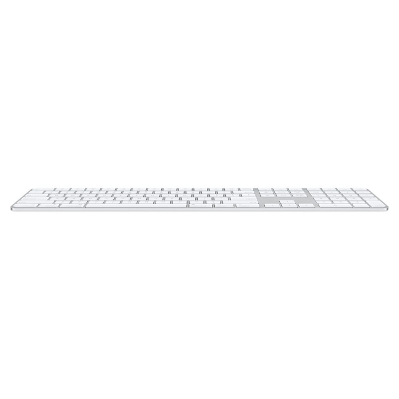 Клавіатура бездротова Apple Magic Keyboard with Touch ID and Numeric Keypad Bluetooth White (MK2C3)