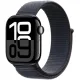 Apple Watch Series 10 GPS + Cellular 46mm Jet Black Aluminum Case w. Ink Sport Loop (MWY53)
