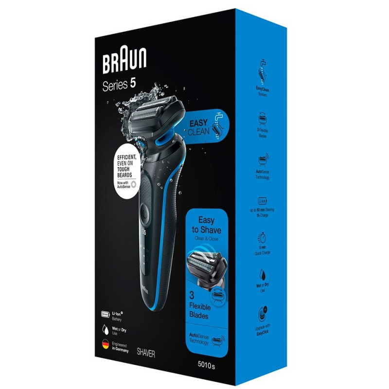Електробритва Braun Series 5 51-B1000s Black/Blue