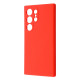 Чохол WAVE Full Silicone Cover Samsung Galaxy S25 Ultra red (61286)
