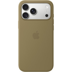 Чохол iPhone 18 Pro Max Silicone Case with MagSafe - Olive (MK924)