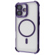 Чохол New Matte Case with Magnetic Ring iPhone 14 Pro deep purple (71423)