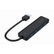 USB-хаб Gembird 4 ports USB 3.1 Black (UHB-U3P4P-02)