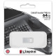 Накопичувач Kingston 64GB USB 3.2 Type-A Gen1 DT Micro R200MB/s Metal