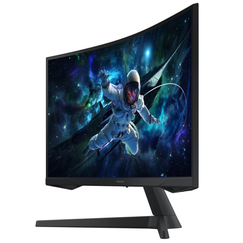 Монітор Samsung 27 Odyssey G55C 2xHDMI, DP, VA, 2560x1440, 165Hz, 1ms, CURVED